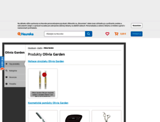 olivia-garden.heureka.sk screenshot