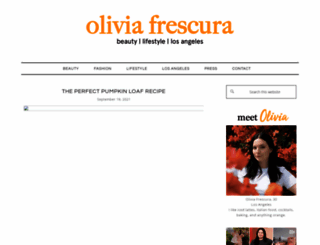 oliviafrescura.com screenshot