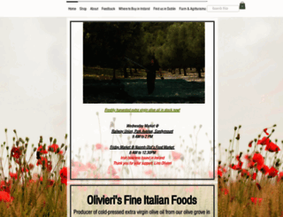 olivierisfineitalianfoods.com screenshot