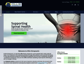 ollischiropractic.com screenshot