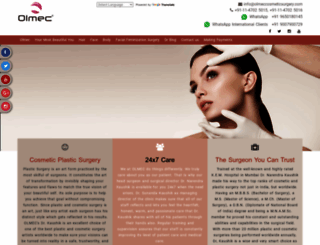 olmeccosmeticsurgery.com screenshot