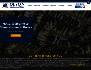 olson-ins.com screenshot