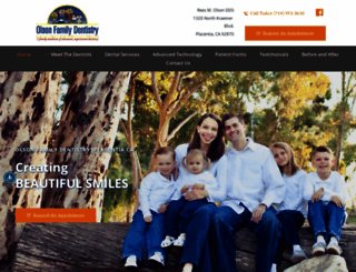 olsonfamilydentistry.com screenshot