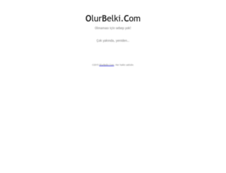 olurbelki.com screenshot