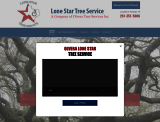olveralonestartrees.com screenshot