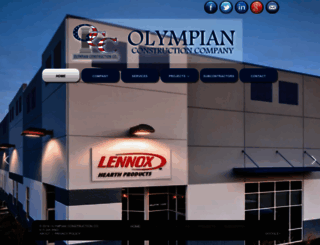 olympianconstruction.com screenshot