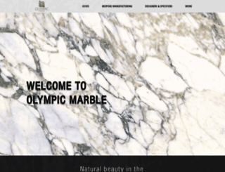 olympic-marble.co.uk screenshot