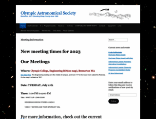 olympicastronomicalsociety.org screenshot