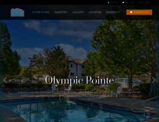 olympicpointeapartments.com screenshot