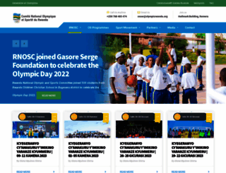olympicrwanda.org screenshot