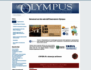 olympus.uniurb.it screenshot