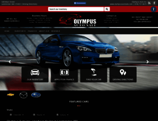 olympusautosale.com screenshot