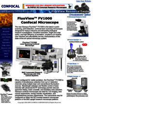 olympusconfocal.com screenshot
