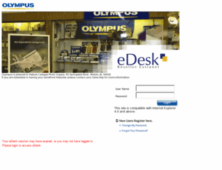 olympusedesk.com screenshot
