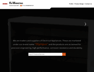 olympuselectricals.in screenshot
