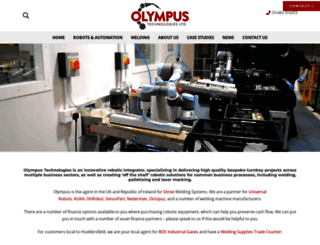 olympustechnologies.co.uk screenshot
