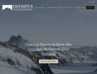 olympuswealthmanagement.com screenshot