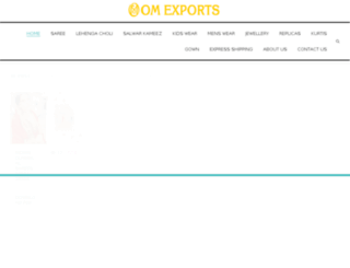 om-exports.com screenshot