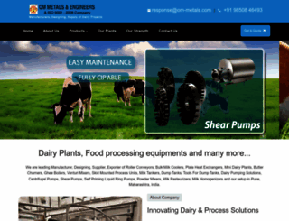 om-metals.com screenshot
