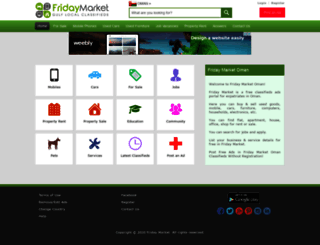 om.fridaymarket.com screenshot