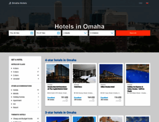 omaha-hotels.com screenshot