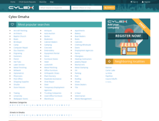 omaha.cylex-usa.com screenshot