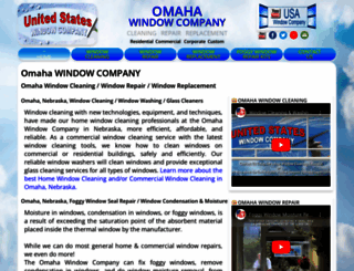 omaha.windowrepaircleaning.com screenshot