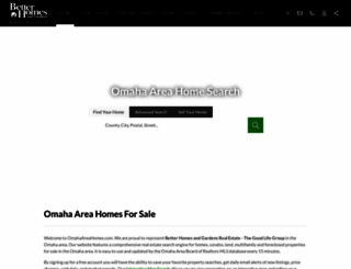 omahaareahomes.com screenshot
