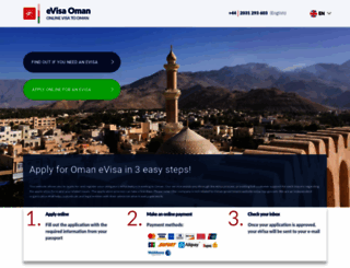oman-evisa.com screenshot