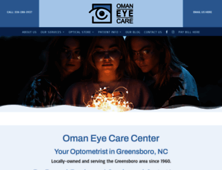 omaneyecare.com screenshot