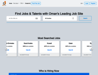 omanjobs.om screenshot