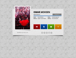 omarmohsen.com screenshot