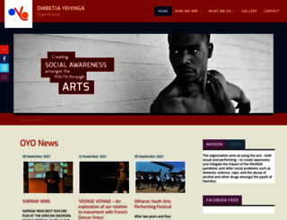 ombetja.org screenshot
