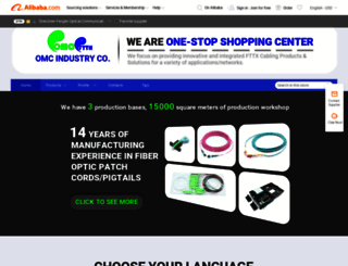 omcftth.en.alibaba.com screenshot