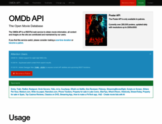 omdbapi.com screenshot