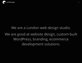 omdesign.co.uk screenshot