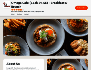 omega-cafe.com screenshot