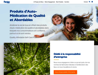 omega-pharma.fr screenshot