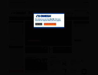 omega.co.uk screenshot