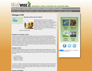 omega6.wellwise.org screenshot