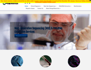 omegabioservices.com screenshot