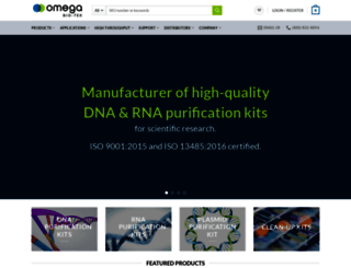 omegabiotek.com screenshot