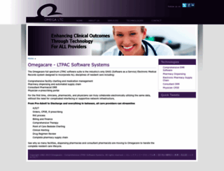 omegacareonline.com screenshot