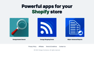 omegacommerce.com screenshot