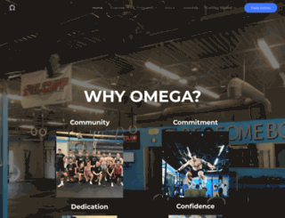 omegacrossfit.com screenshot