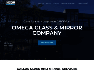 omegaglassdallas.com screenshot
