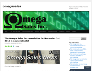 omegasales.wordpress.com screenshot