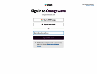 omegawave.slack.com screenshot