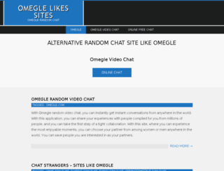 omeglelikesites.com screenshot