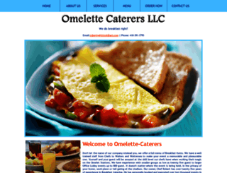 omelette-caterers.com screenshot